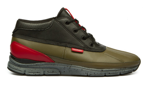 Quadici Lite: Military Olive/Chili Pepper